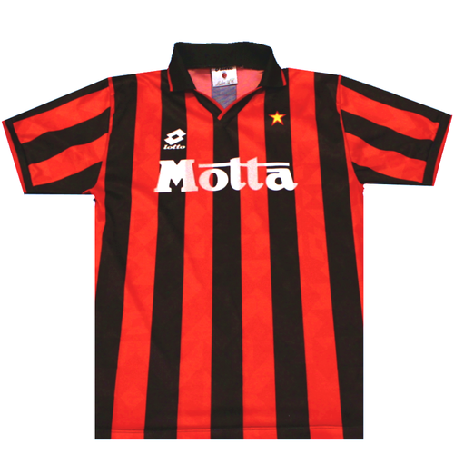 AC Milan 1993-1994 Home Football Shirt
