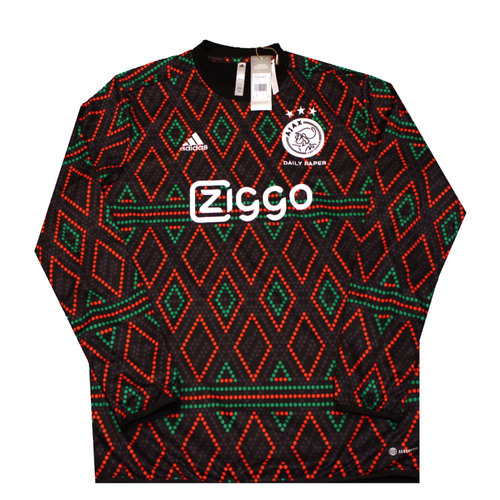 Ajax 2022-2023 Pre-Match Football Shirt Longsleeve