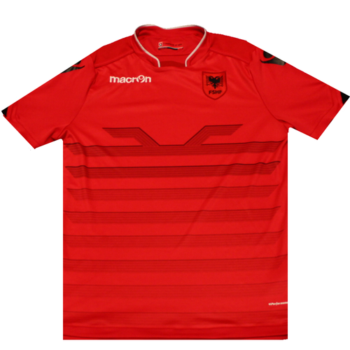 Albania 2016-2017 Home Football Shirt