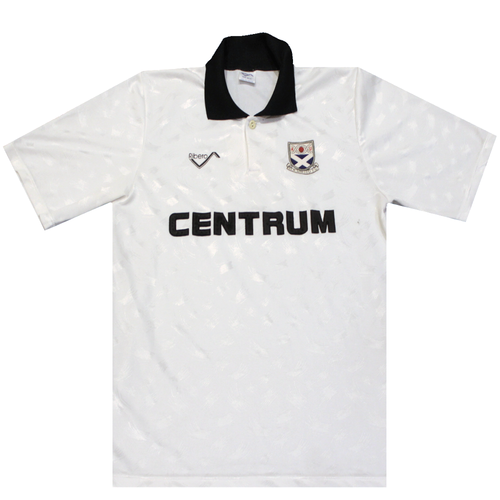 Ayr United 1990-1991 Home Football Shirt