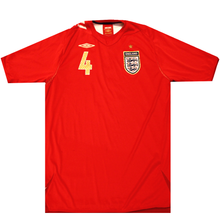 Load image into Gallery viewer, England 2006-2008 Away Shirt Steven Gerrard 4 (Excellent) XL