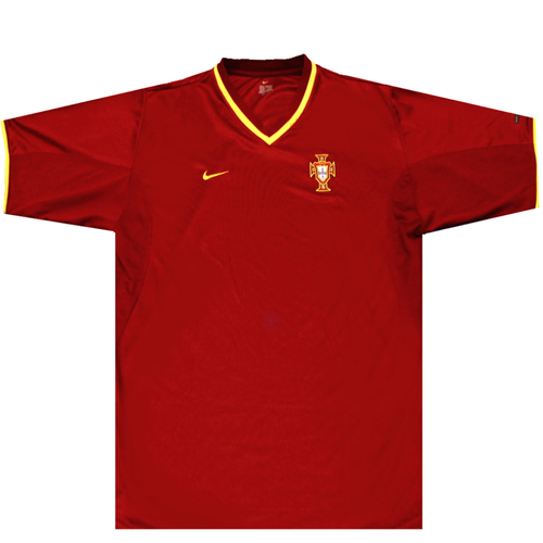 Portugal 2000-2002 Home Football Shirt