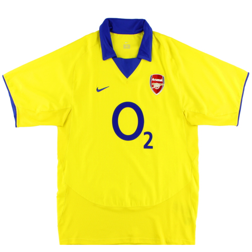 Classic Arsenal 2003-2004 Away Football Shirt Small 