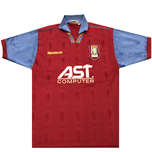 Aston Villa 1995 Home Football Shirt 