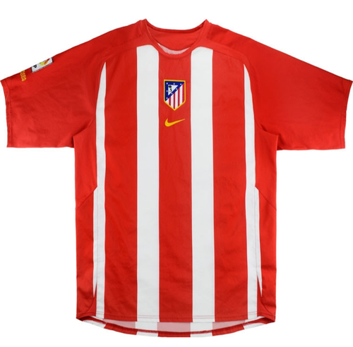 Atletico Madrid 2005-6 Home Football Shirt Small 
