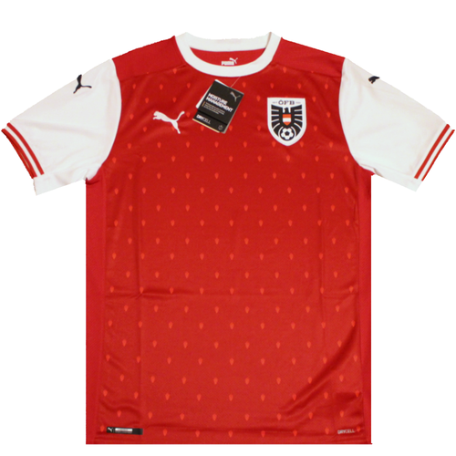 Austria 2020-2021 Home Football Shirt 