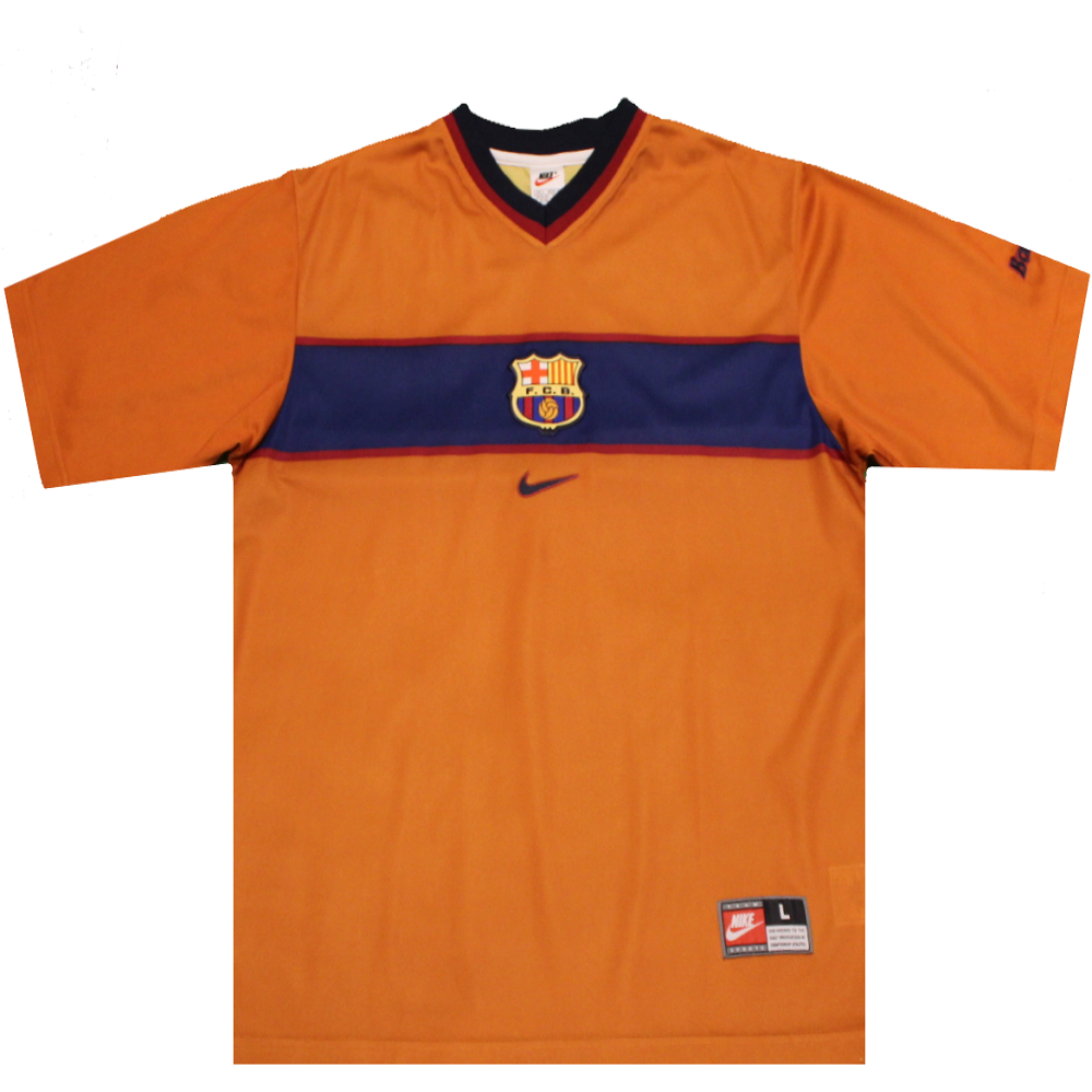 Barcelona orange hot sale away kit