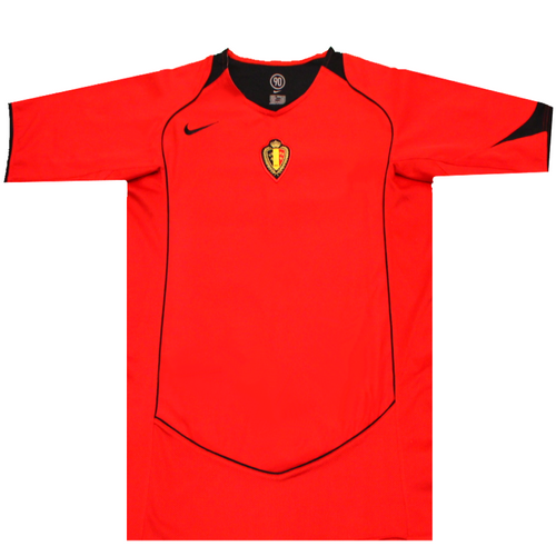 Belgium 2004-05 Home Football Shirt 