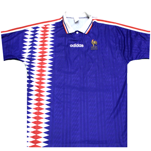 France 1994-1996 Home Football Shirt 
