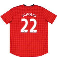 Load image into Gallery viewer, Manchester United 2012-2013 Home Shirt *PAUL SCHOLES (Excellent) XL