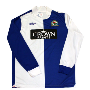 Blackburn Rovers 2010-2011 Home Football Shirt 