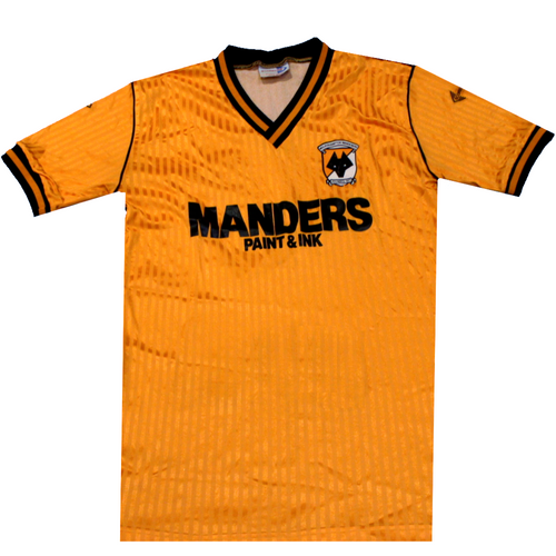Wolverhampton Wanderers 1988-1989 Home Football Shirt 