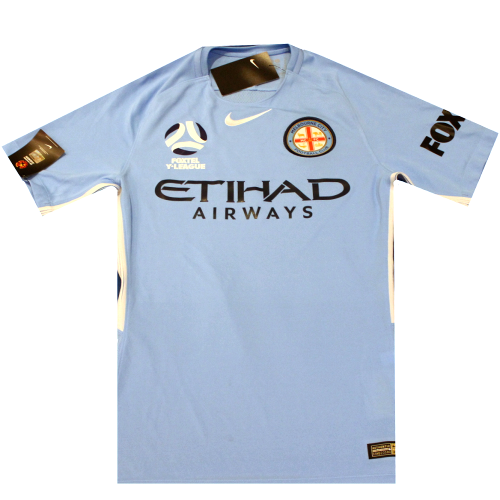 Melbourne City 2017-2018 Authentic Football Shirt