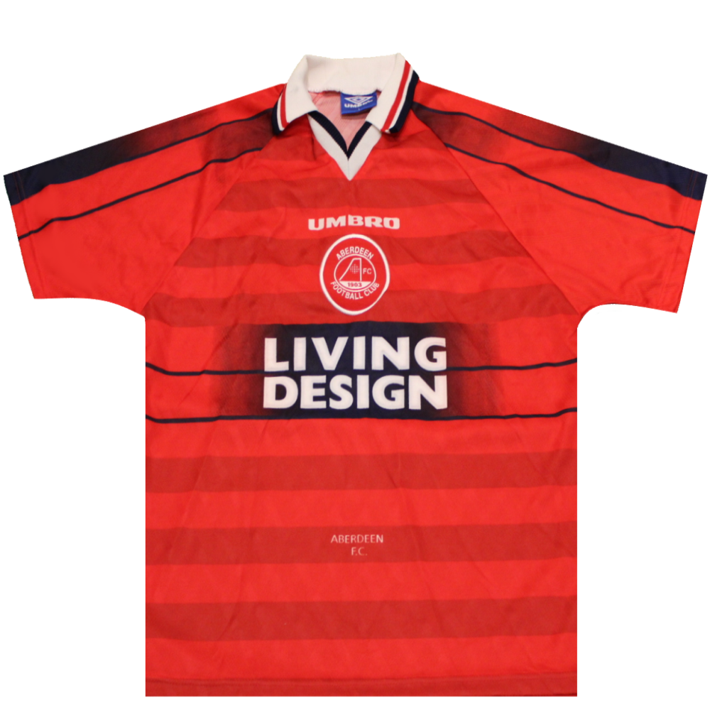 Aberdeen 1996-1997 Home Shirt (Excellent) XXL