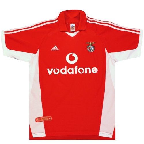 Benfica 2001-2002 Home Football Shirt