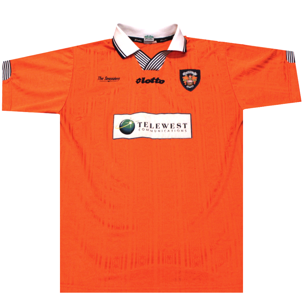 Blackpool 1997-1998 Home Football Shirt 