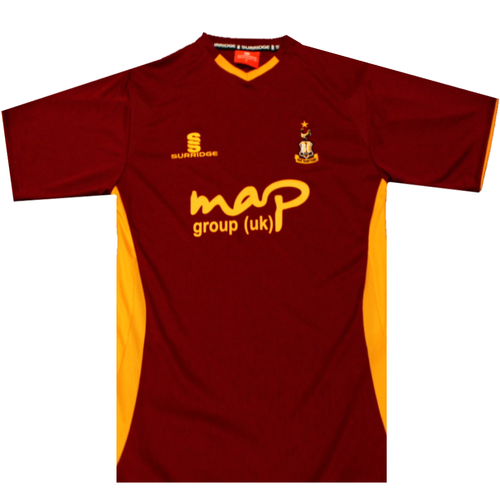 Bradford City 2009-2010 Home Football Shirt