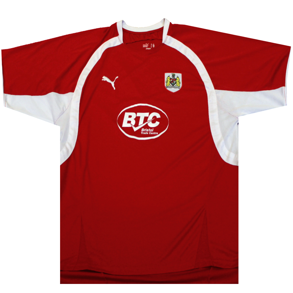 Bristol City 2007-2008 Home Football Shirt 