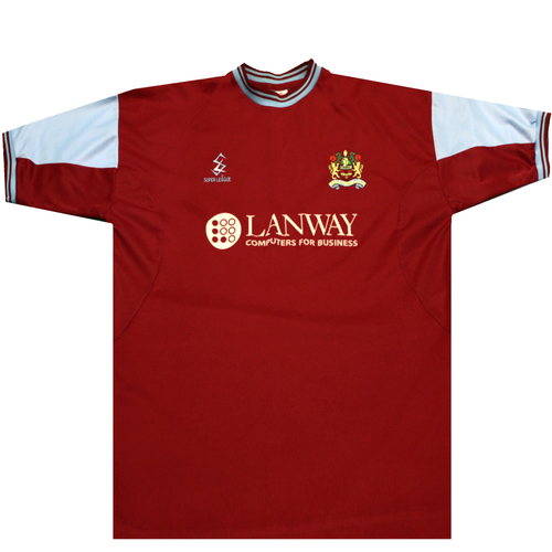 Burnley 2001-2002 Home Football Shirt