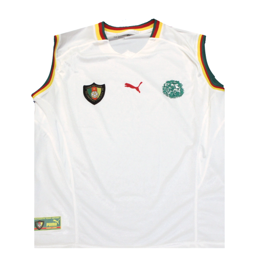 Cameroon 2002 Away Football Shirt 