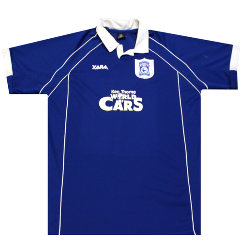 Cardiff City 2000-2001 Home Football Shirt 
