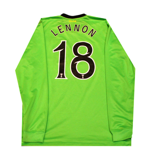 Celtic 2010-2011 Away Football Shirt Longsleeve Neil Lennon