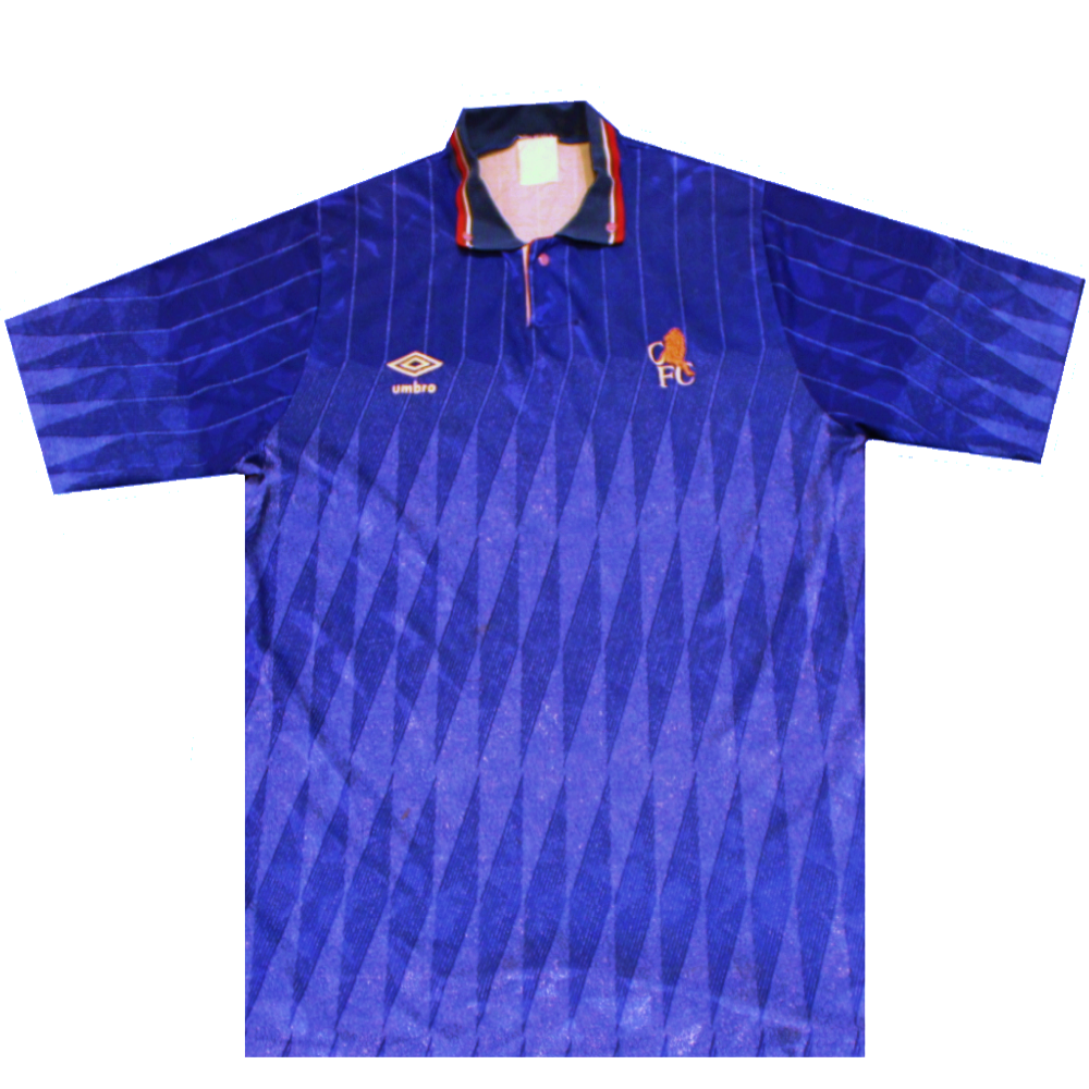 Chelsea 1989-1990 Home Football Shirt 