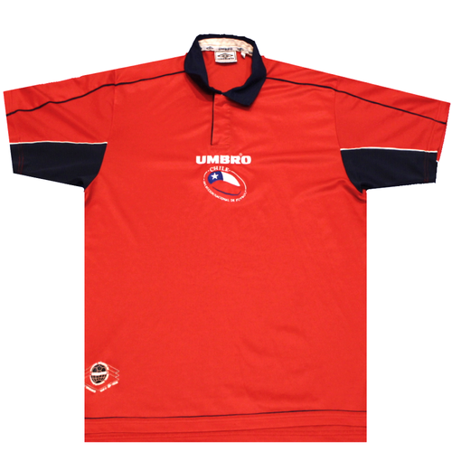 Chile 2000-2002 Home Football Shirt