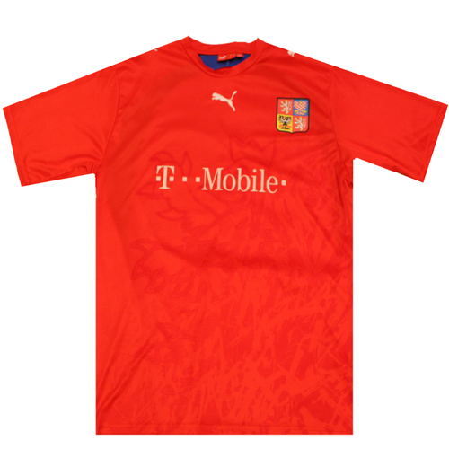 Czech Republic Home Football Shirt 2006-08 