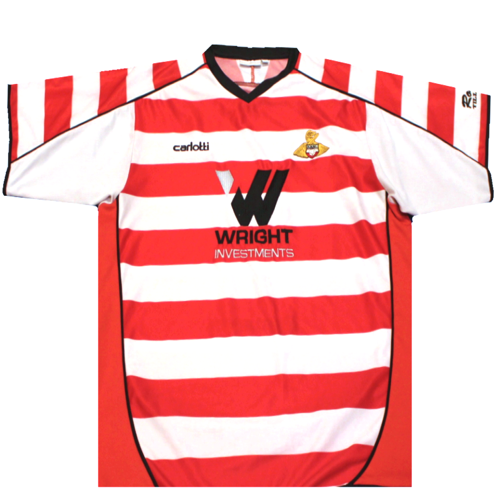 Doncaster Rovers 2007-2008 Home  Football Shirt