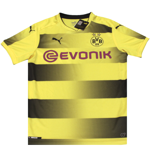 Borussia Dortmund 2017-2018 Home Football Shirt