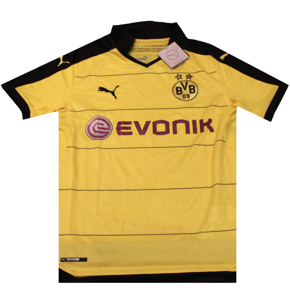 Borussia Dortmund 2015-2016 Home Football Shirt