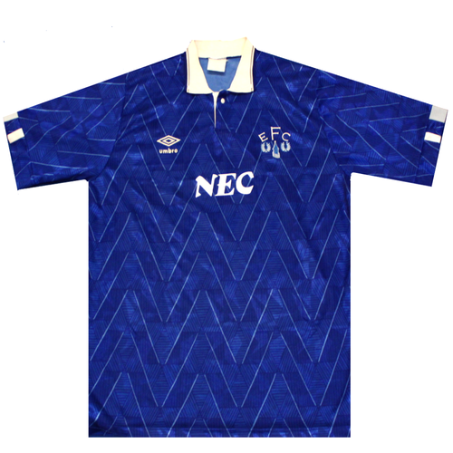 Everton 1989-1990 Home Football Shirt