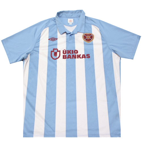 Hearts 2010-2011 Away Football Shirt