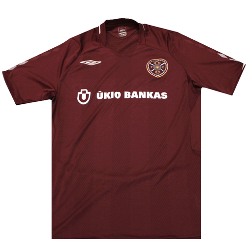 Hearts 2008-2009 Home Football Shirt 