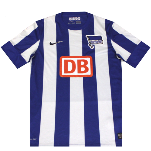 Hertha Berlin 2012-2013 Home Football Shirt 