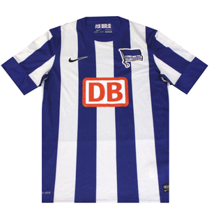 Hertha Berlin 2012-2013 Home Football Shirt 