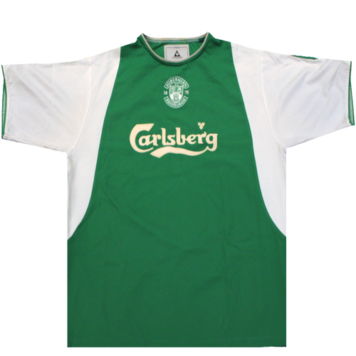 Hibernian 2003-2004 Home Football Shirt 