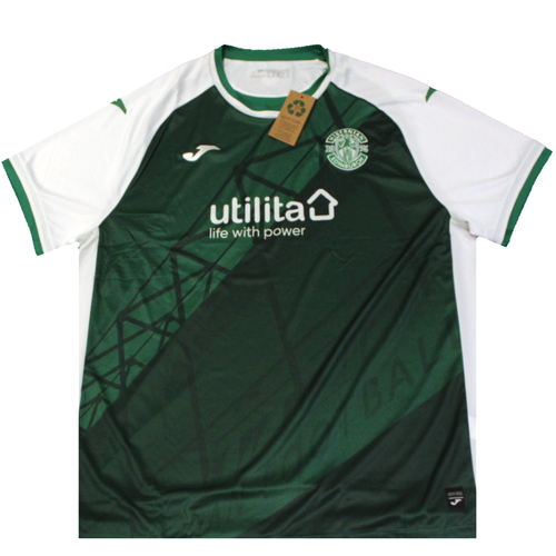 Hibernian 2022-2023 Home Football Shirt 