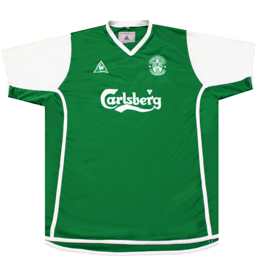 Hibernian 2002-2003 Home Football Shirt