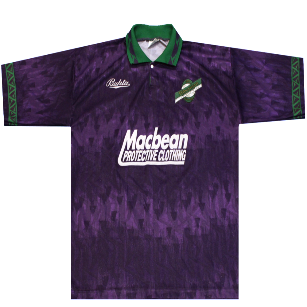 Hibernian 1992-1994 Away Football Shirt