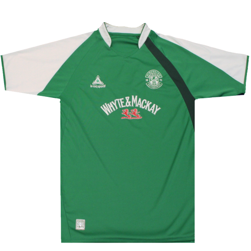 Hibernian 2007-2008 Home Football Shirt 