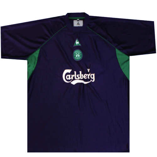 Hibernian 2002-2003 Away Football Shirt (Good) 4XL 
