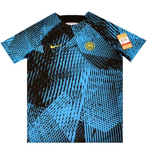 Inter Milan 2022-2023 Pre-Match Football Shirt 