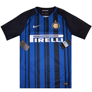 Inter Milan 2017-2018 Home Football Shirt 