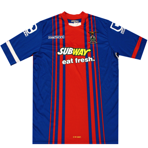 Inverness Caledonian Thistle 2015-2016 Home Football Shirt