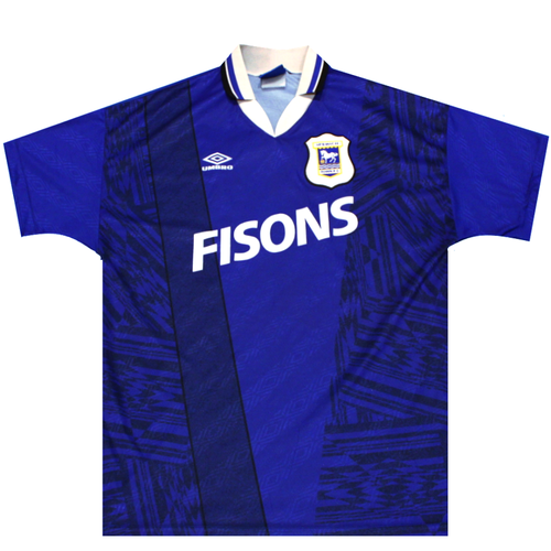 Ipswich Town 1994-1995 Home Football Shirt