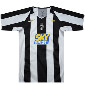 Juventus 2004-05 Home Football Shirt