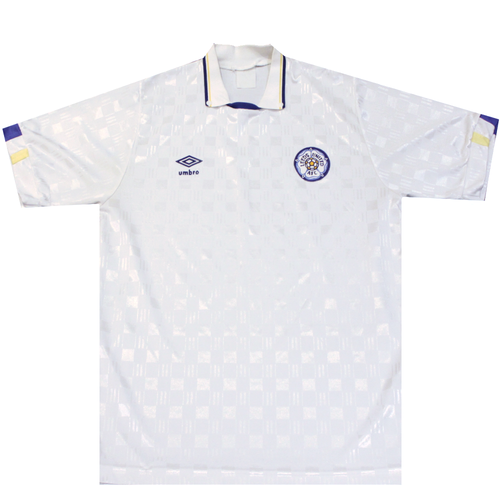 Leeds United 1988-1990 Home Football Shirt