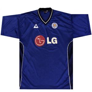Leicester City 2002-2003 Home Football Shirt 